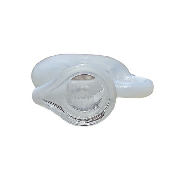 Vintage Milk Glass Jim Beam Whiskey Liquor Bottle Decanter W/ Stopper 1957 D344 - Picture 5 of 10